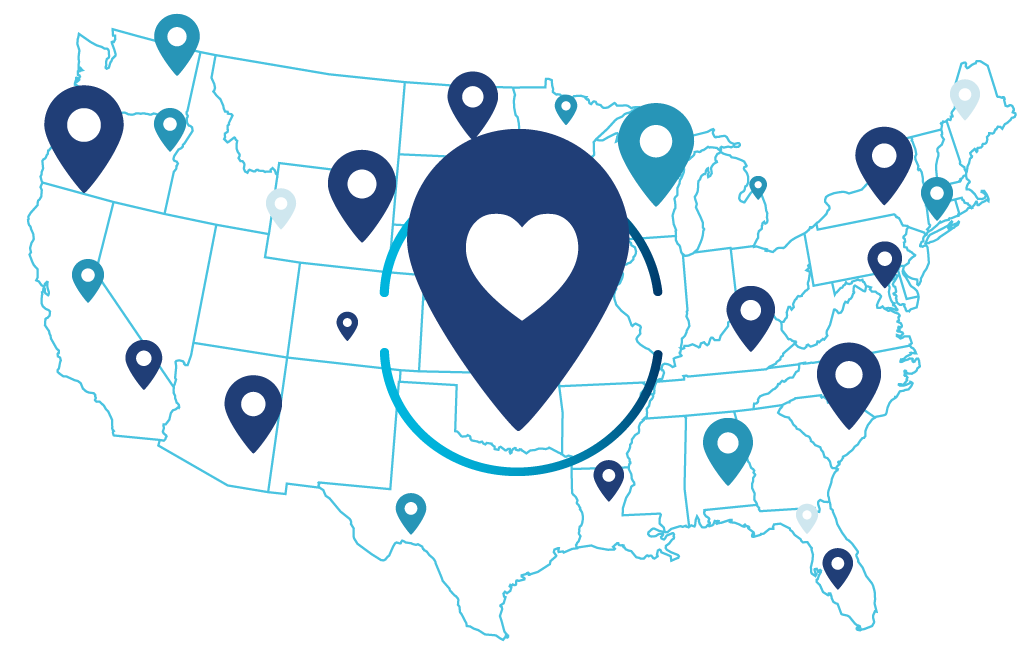 AmericanTowns Media Map